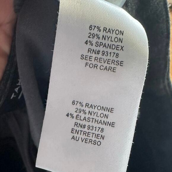 T Tahari Charcoal Midi Pencil Skirt – Size XL - Picture 8 of 8